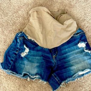 Maternity joes jeans shorts size 30